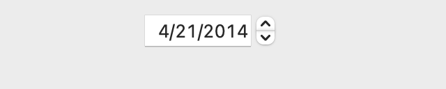 DateInput on macOS