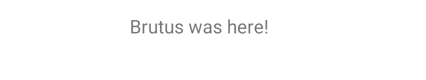 Label on Android