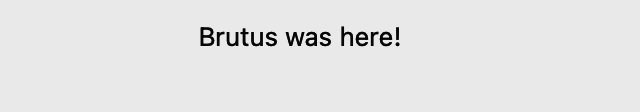 Label on macOS