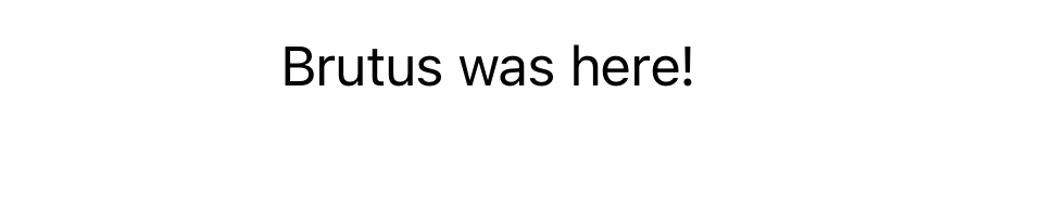 Label on iOS
