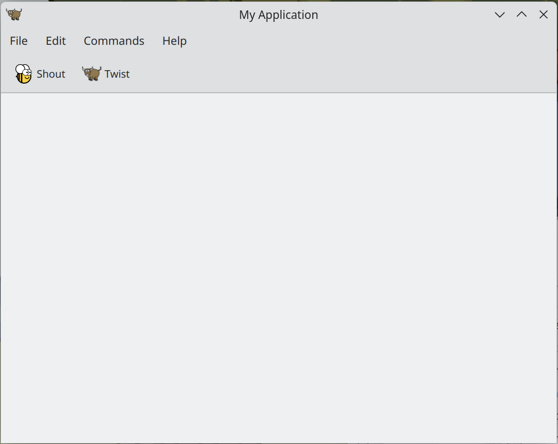 MainWindow on Linux (Qt)