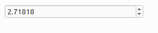 NumberInput on Linux (Qt)