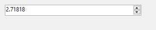 NumberInput on Windows