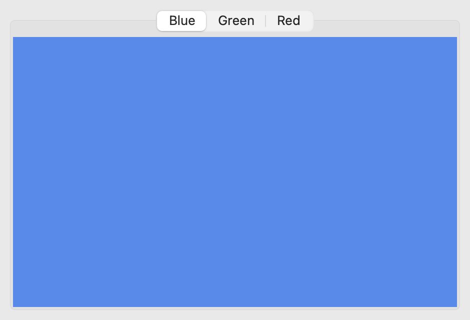 OptionContainer on macOS