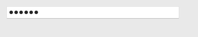 PasswordInput on macOS