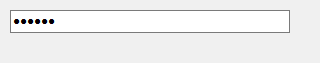 PasswordInput on Windows