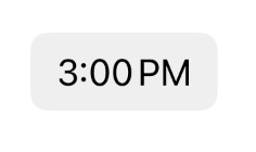 TimeInput on iOS