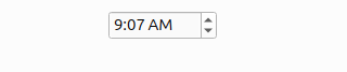 TimeInput on Linux (Qt)