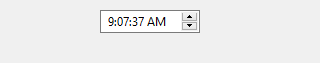 TimeInput on Windows