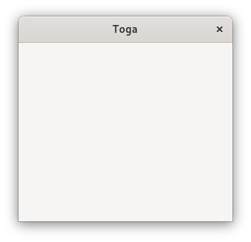 Window on Linux (GTK)
